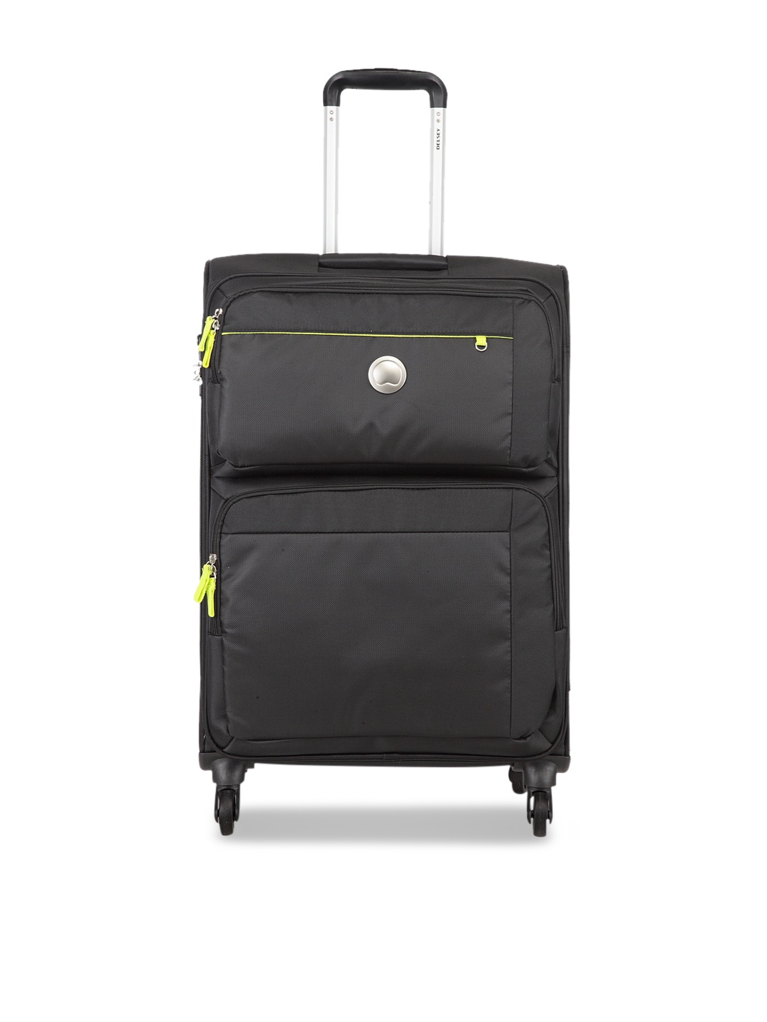 

DELSEY Unisex Black Soft Medium Trolley Bag