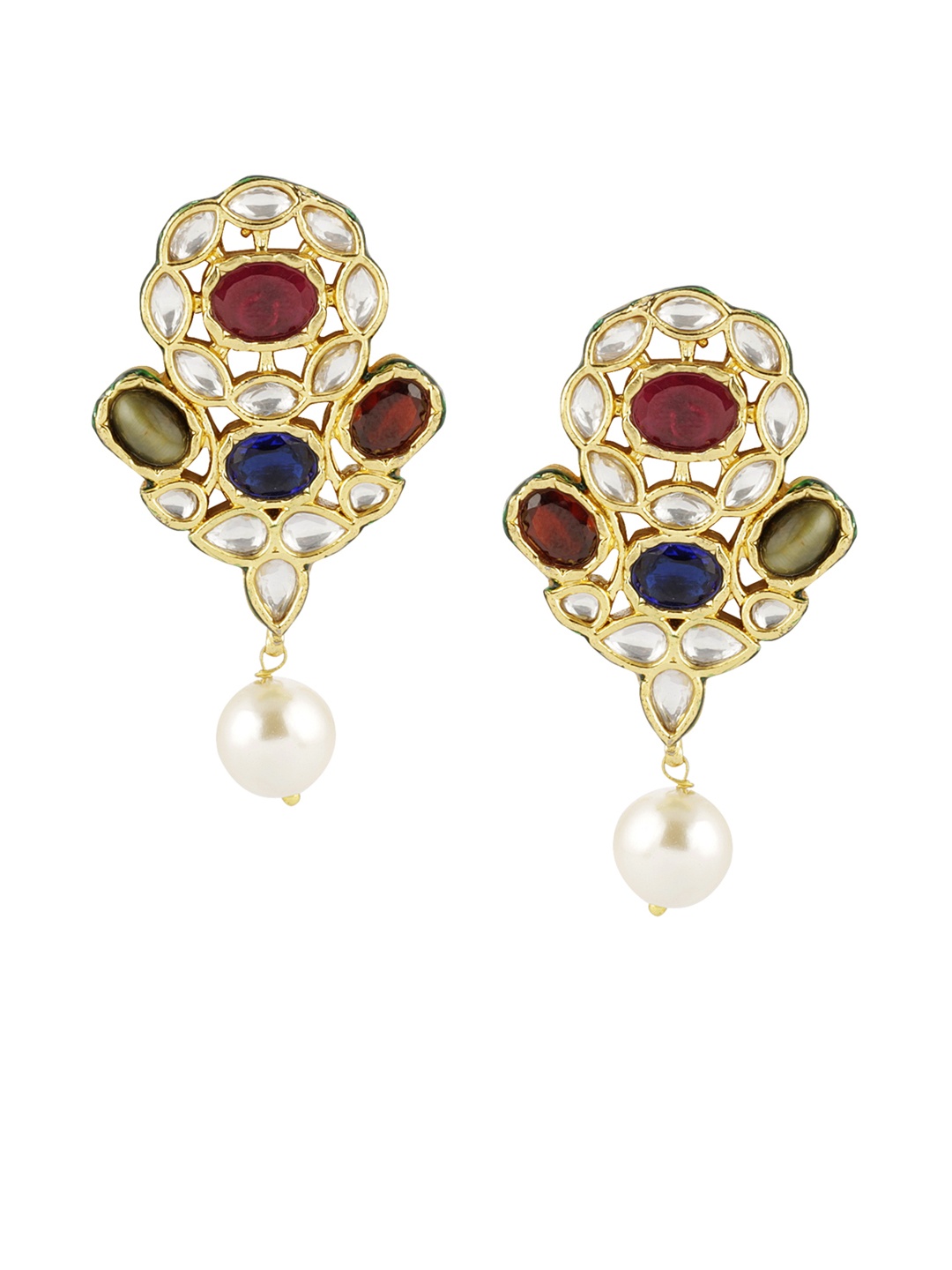 

DUGRISTYLE Gold-Plated Drop Earrings