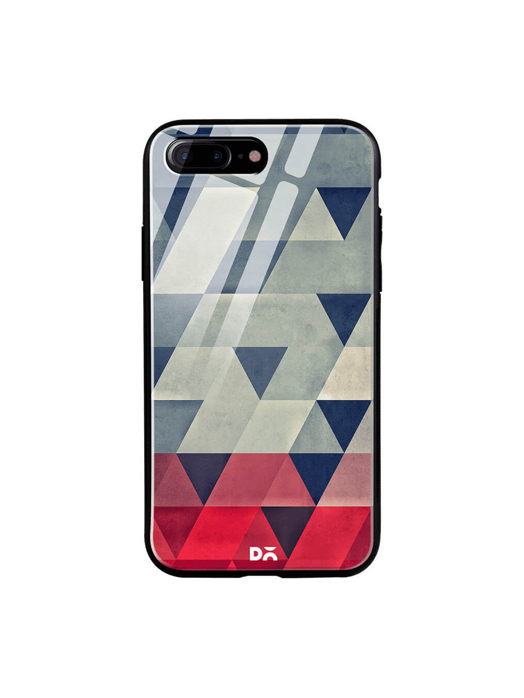 

DailyObjects Multicoloured iPhone 7 Plus Glass Case Cover, Multi