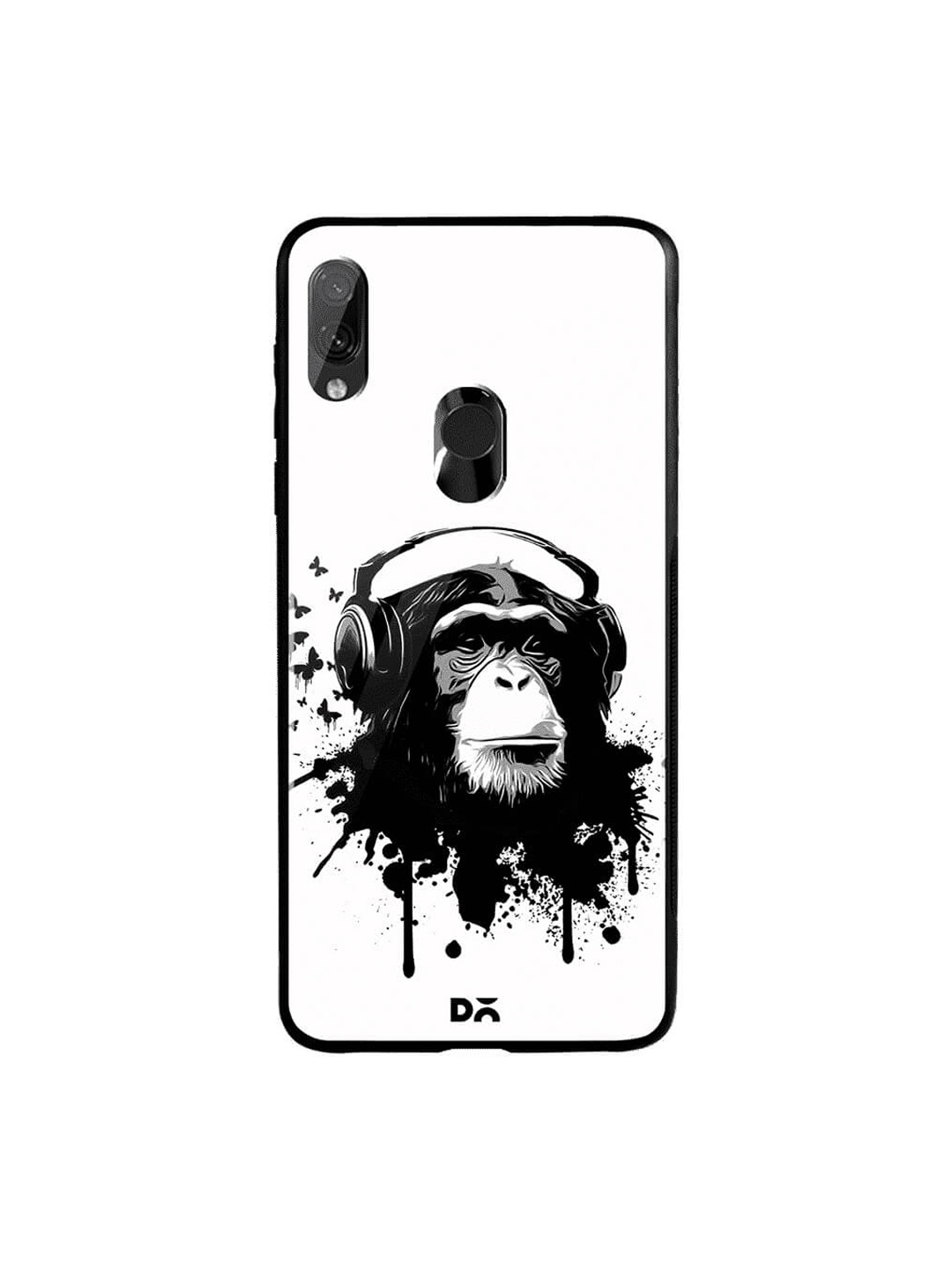 

DailyObjects Black & White Xiaomi Redmi Note 7 Pro Glass Case Cover
