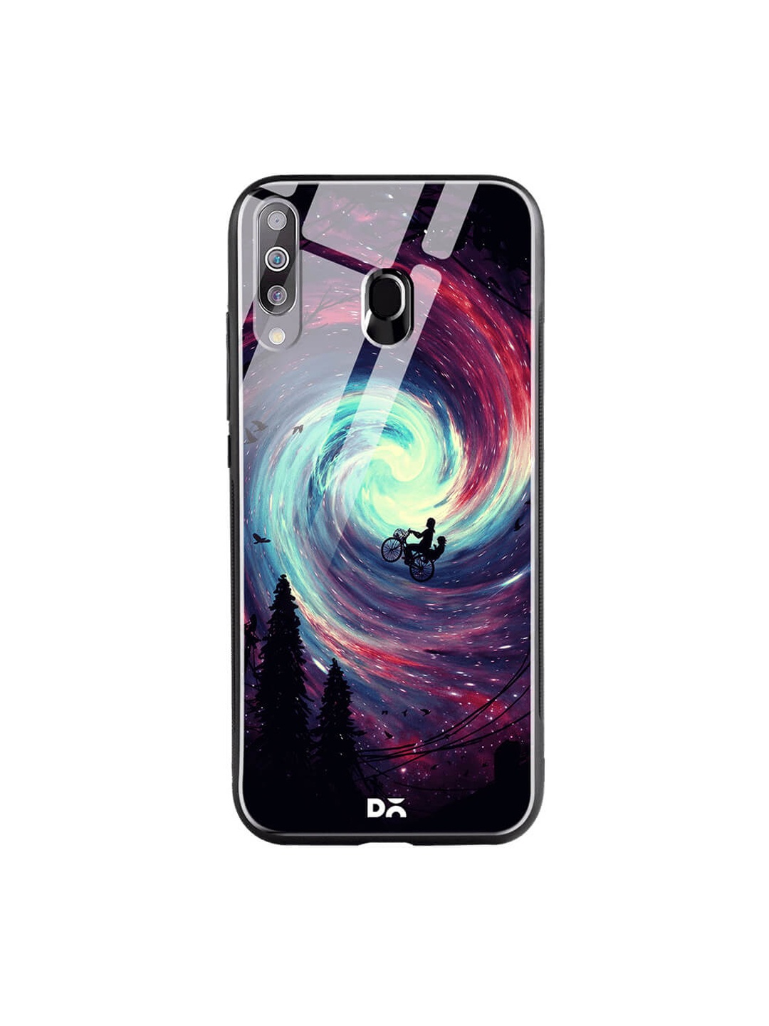 

DailyObjects Multicoloured Samsung Galaxy M30 Glass Case Cover, Multi