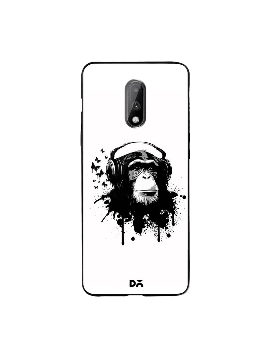 

DailyObjects Black & White OnePlus 7 Glass Case Cover