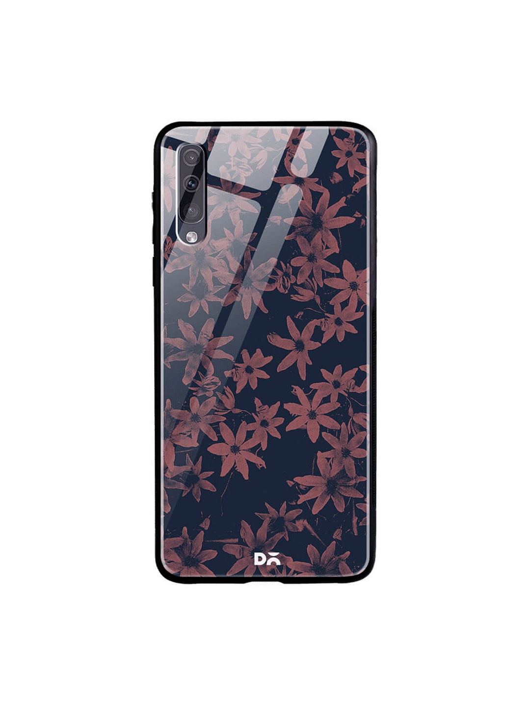 

DailyObjects Blue & Pink Samsung Galaxy A70 Glass Case Cover