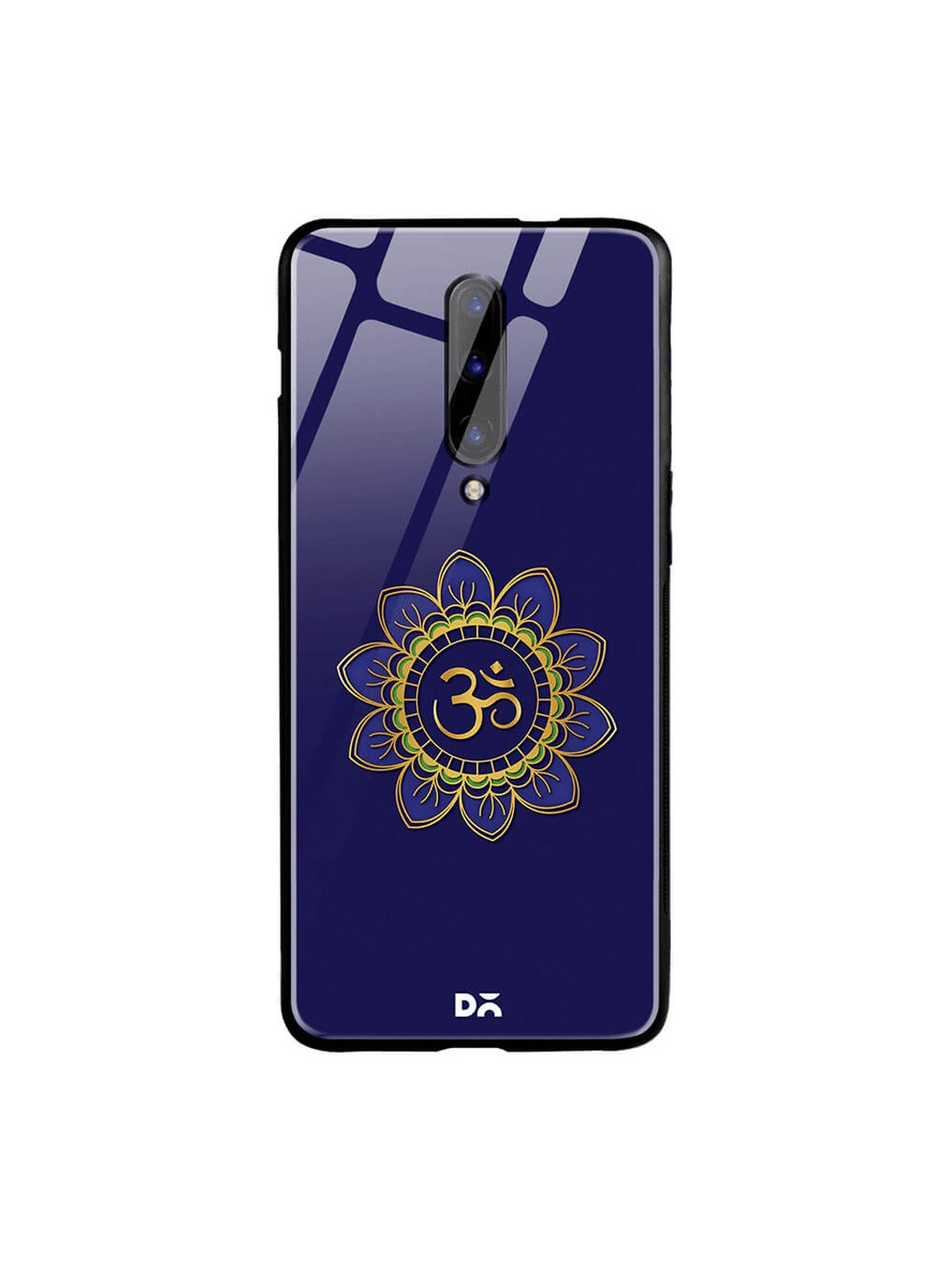 

DailyObjects Navy Blue OnePlus 7 Pro Glass Case Cover