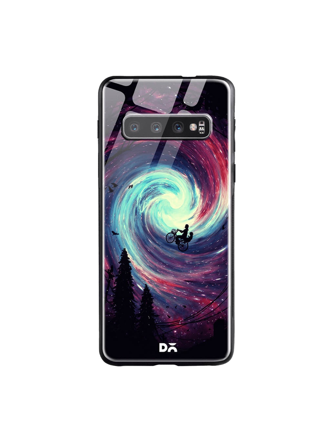 

DailyObjects Multicoloured Samsung Galaxy S10 Printed Glass Case Cover, Multi