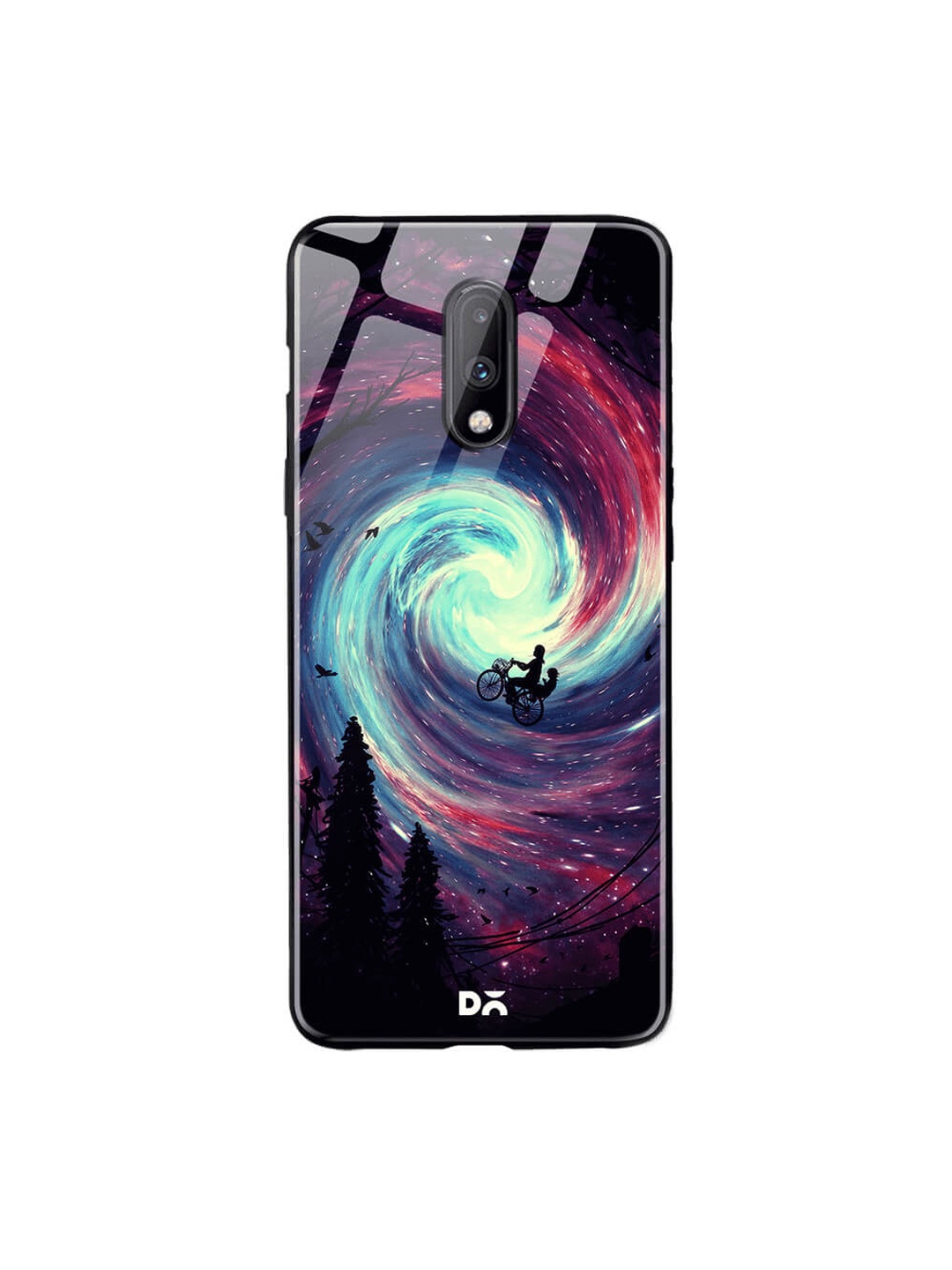 DailyObjects Multicoloured OnePlus 7 Glass Case Cover, Multi