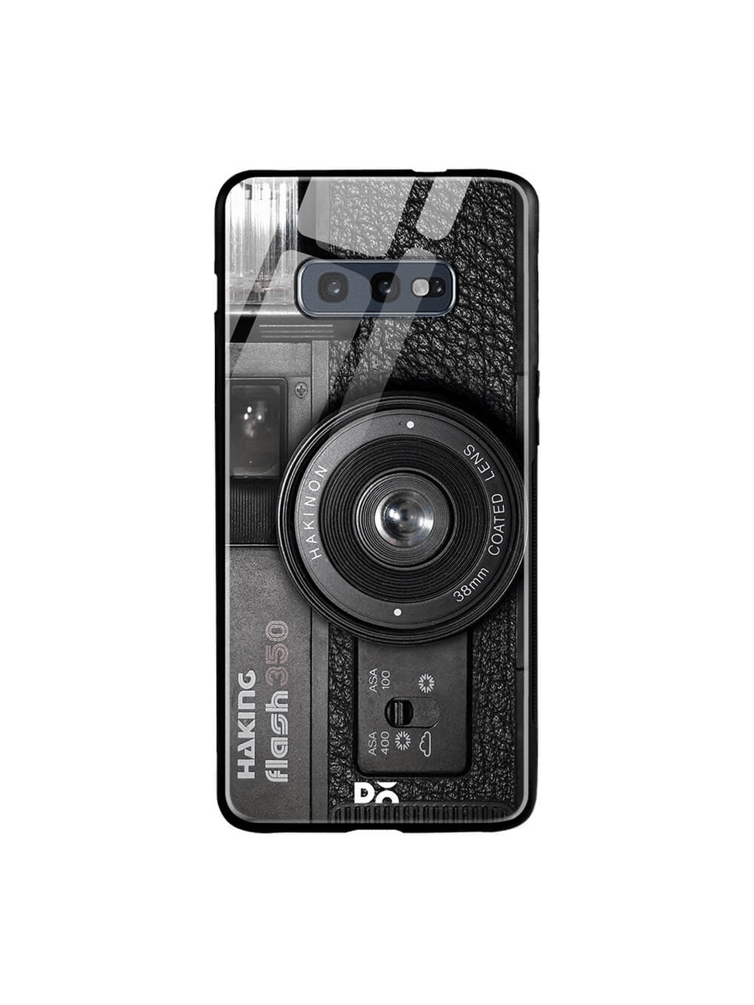 

DailyObjects Black Samsung Galaxy S10e Glass Case Cover