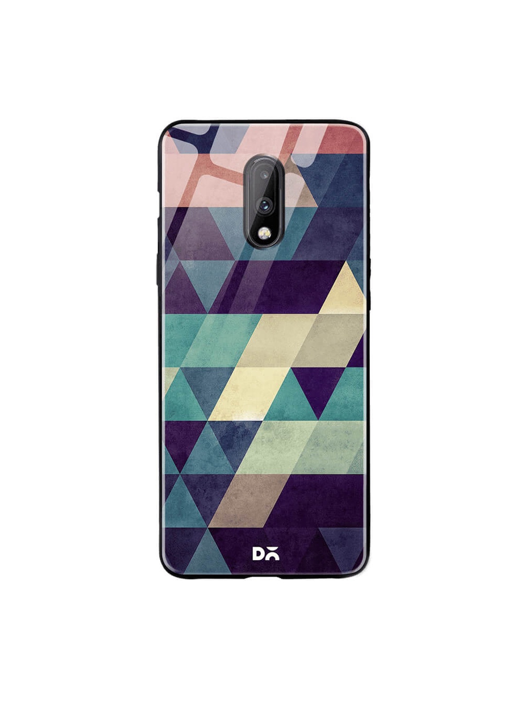 

DailyObjects Multicoloured OnePlus 7 Printed Glass Case Cover, Multi