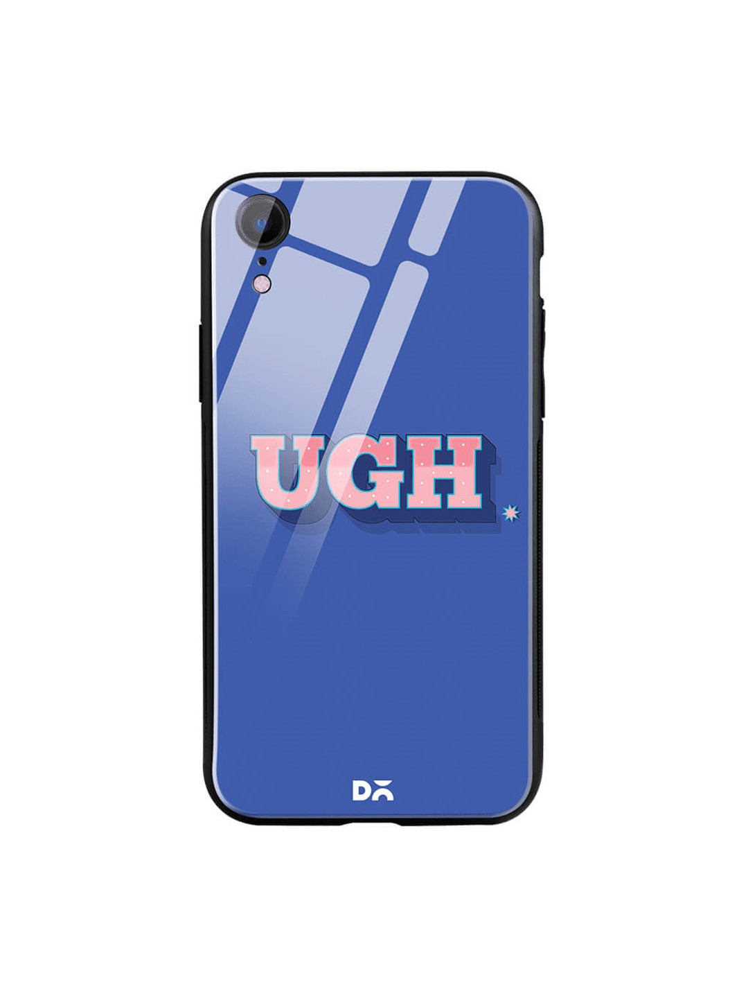 

DailyObjects Blue iPhone XR Glass Case Cover