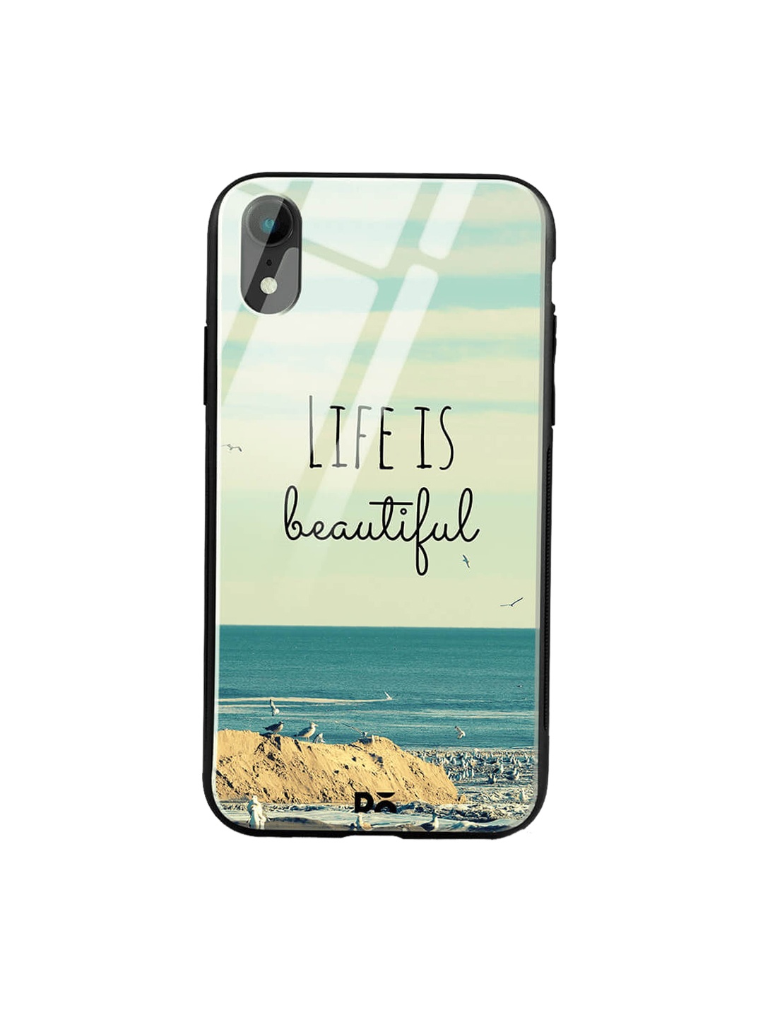 

DailyObjects Multicoloured Printed iPhone XR Glass Case Cover, Multi