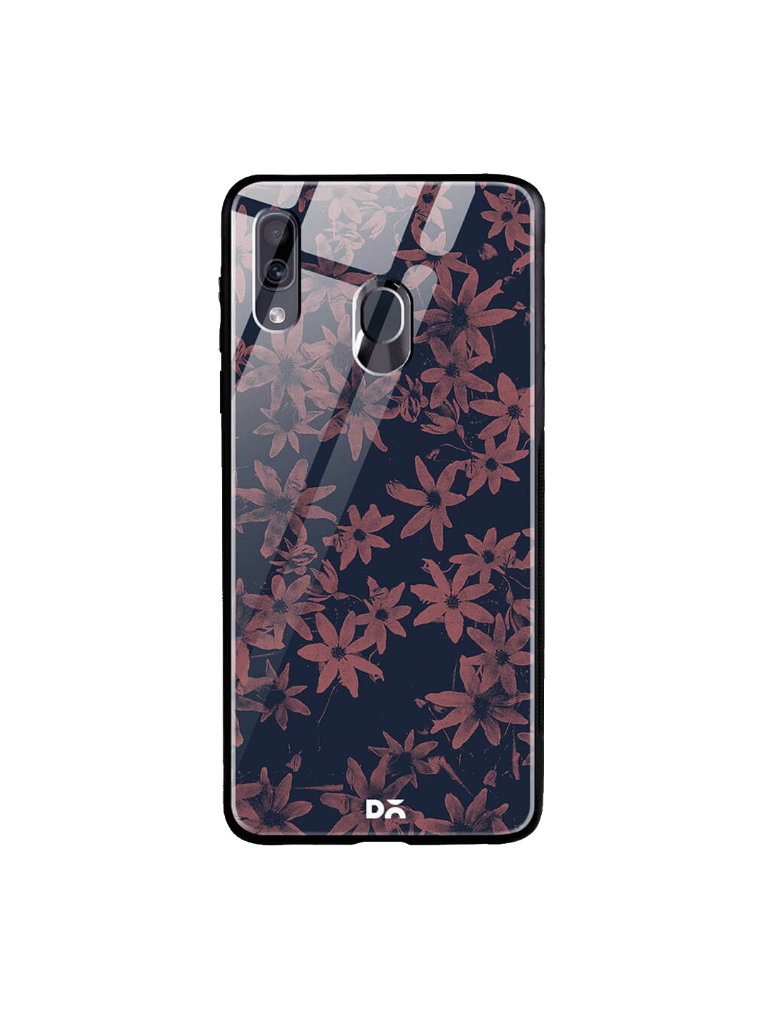 

DailyObjects Blue & Pink Samsung Galaxy A30 Glass Case Cover