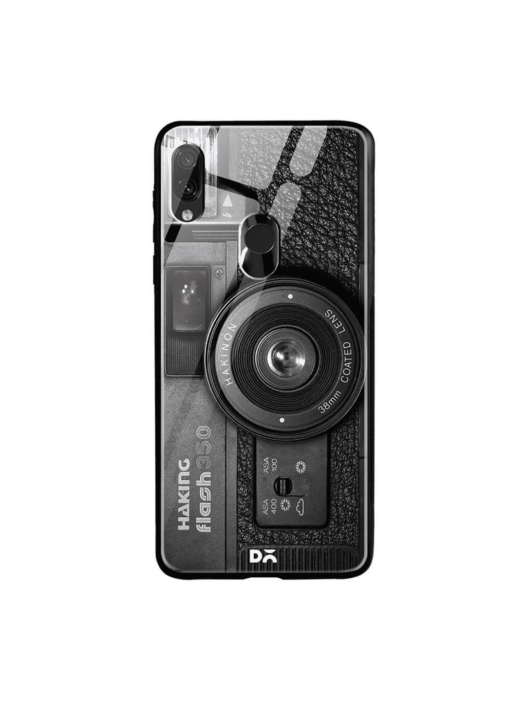 

DailyObjects Black Xiaomi Redmi Note 7 Pro Glass Case Cover