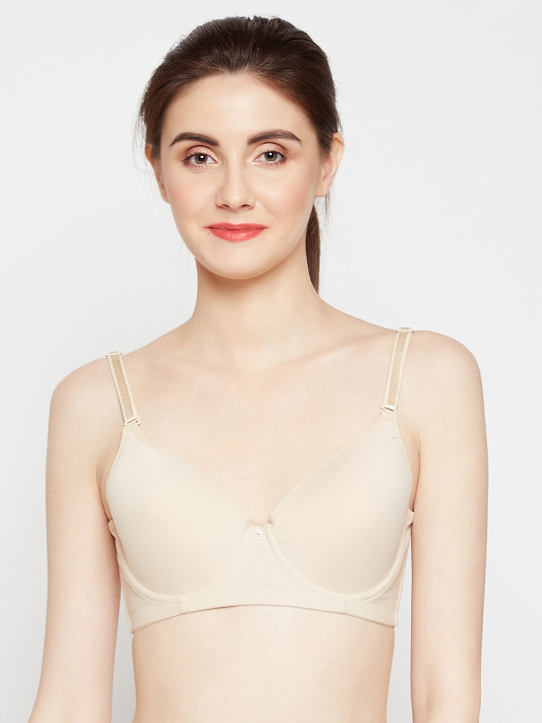 

Lebami Beige Solid Underwired Lightly Padded Everyday Bra 2011