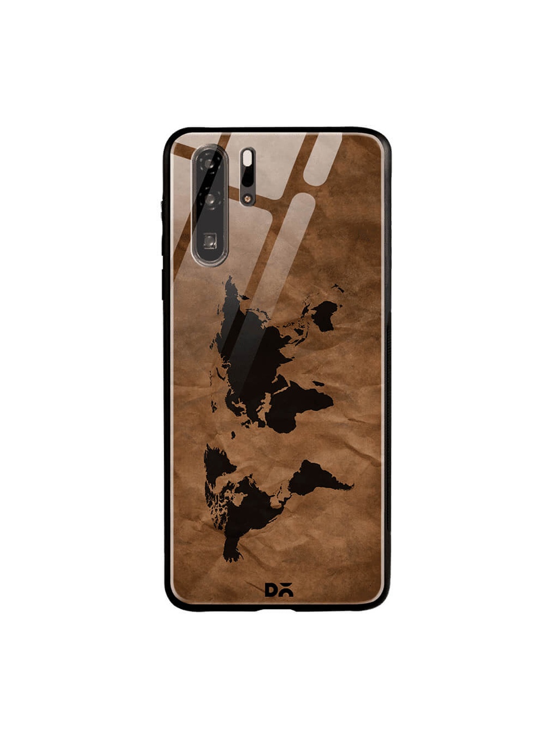 

DailyObjects Brown Huawei P30 Pro Glass Case Cover