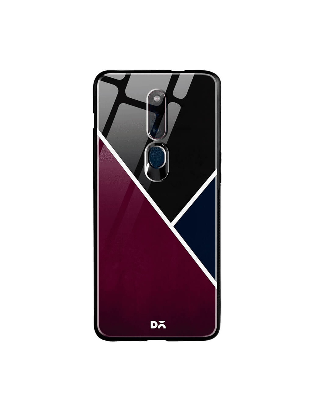 DailyObjects Multicoloured Oppo F11 Pro Glass Case Cover, Multi