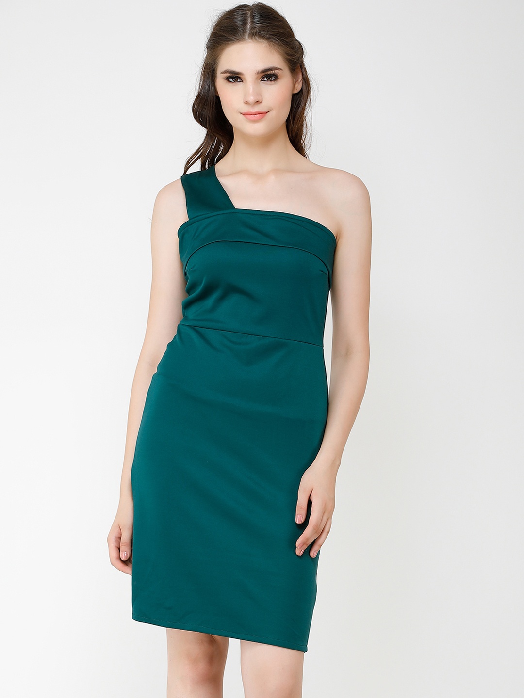 

Cation Women Green Sheath Dress