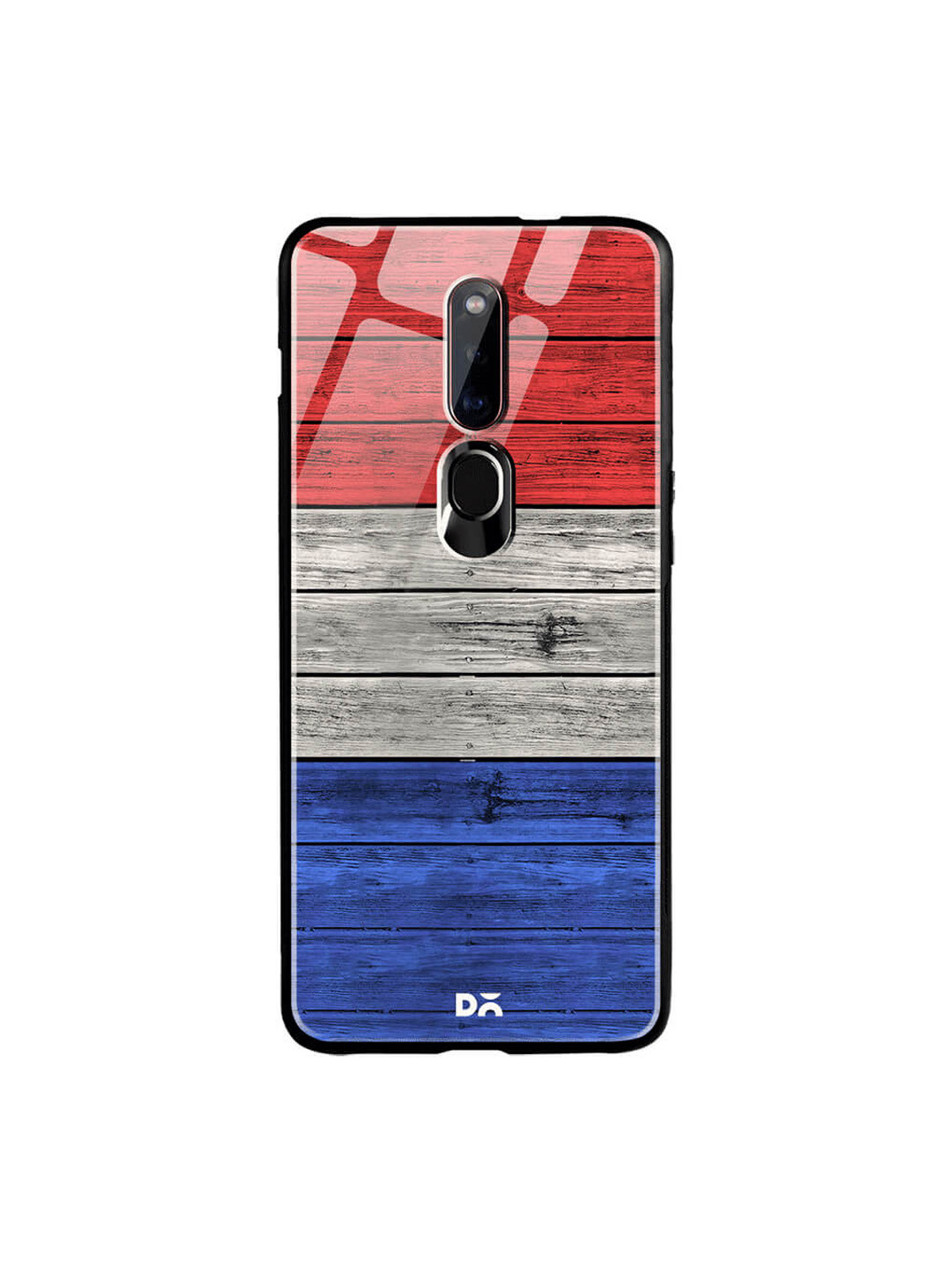 

DailyObjects Multicoloured Oppo F11 Pro Glass Case Cover, Multi
