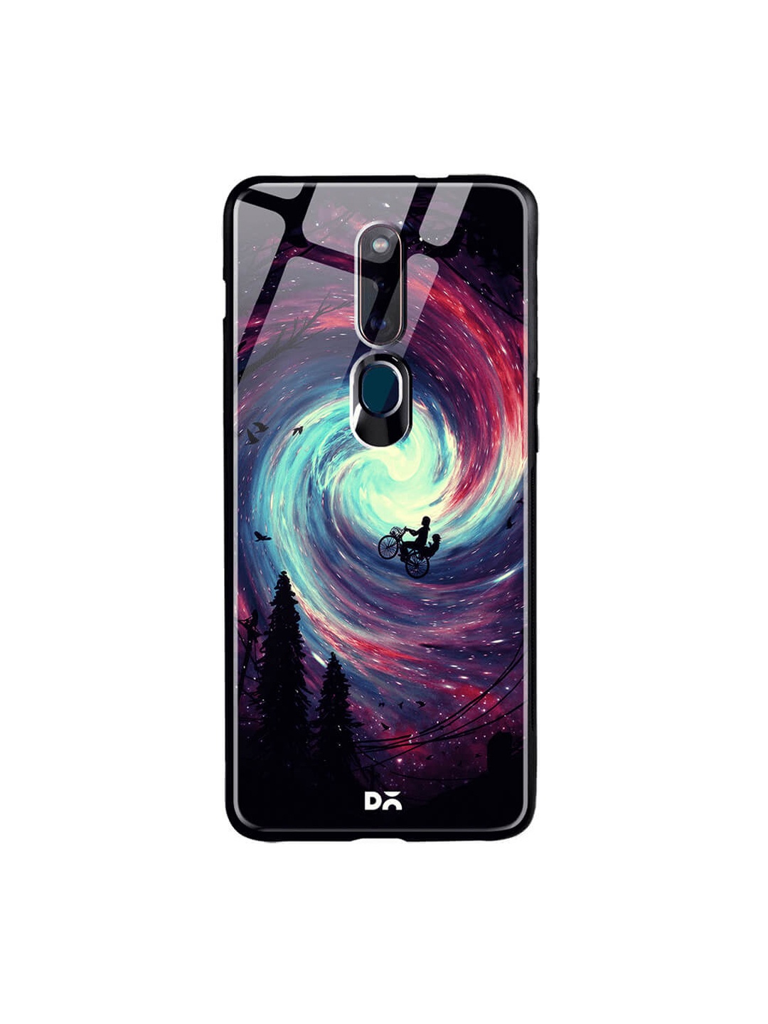 

DailyObjects Multicoloured Oppo F11 Pro Glass Case Cover, Multi