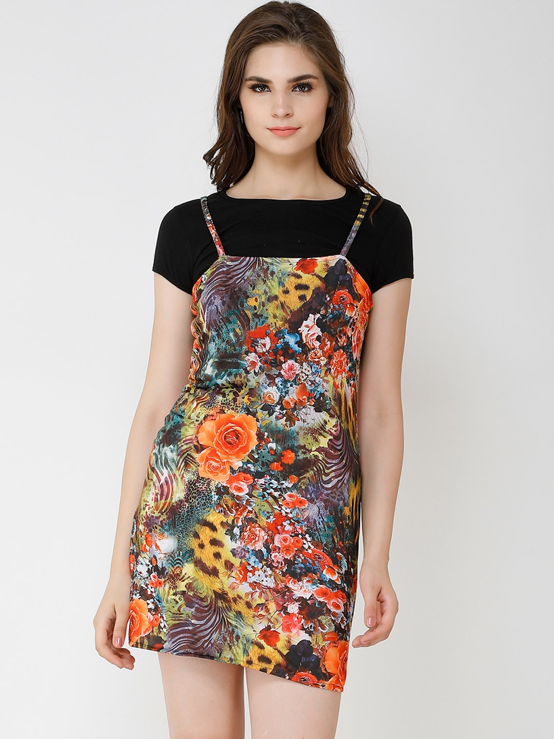 

Cation Women Multicoloured Printed Sheath Dress, Multi