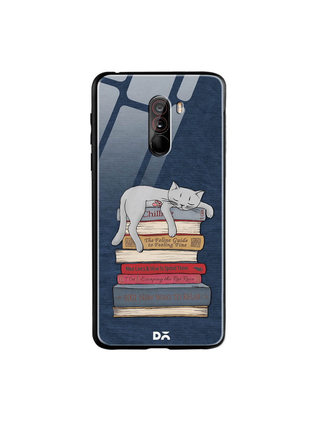

DailyObjects Multicoloured Printed Xiaomi Poco F1 Glass Case Cover, Multi