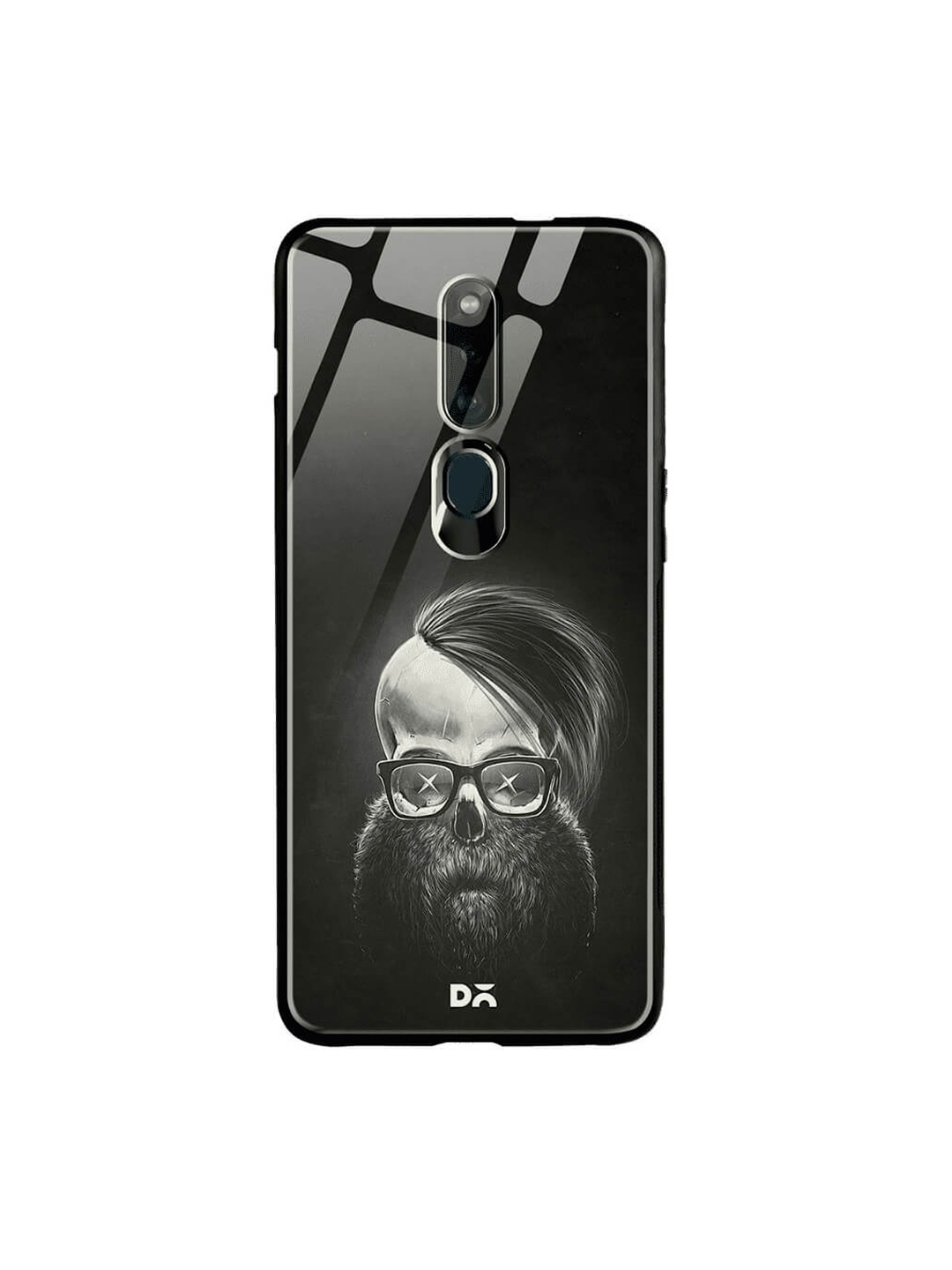 

DailyObjects Black Nerd Star Oppo F11 Pro Glass Case