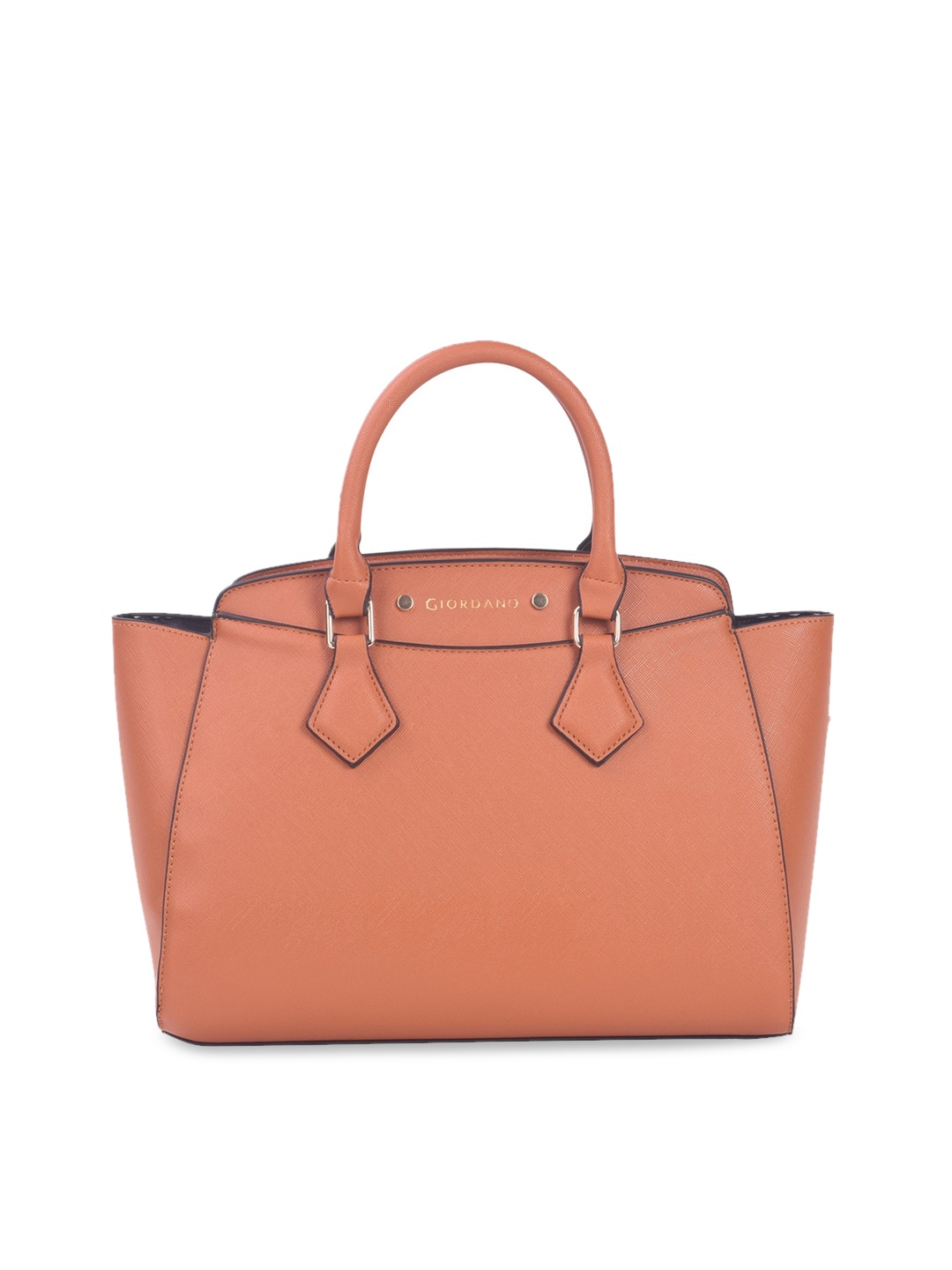 

GIORDANO Tan Brown Solid Handheld Bag