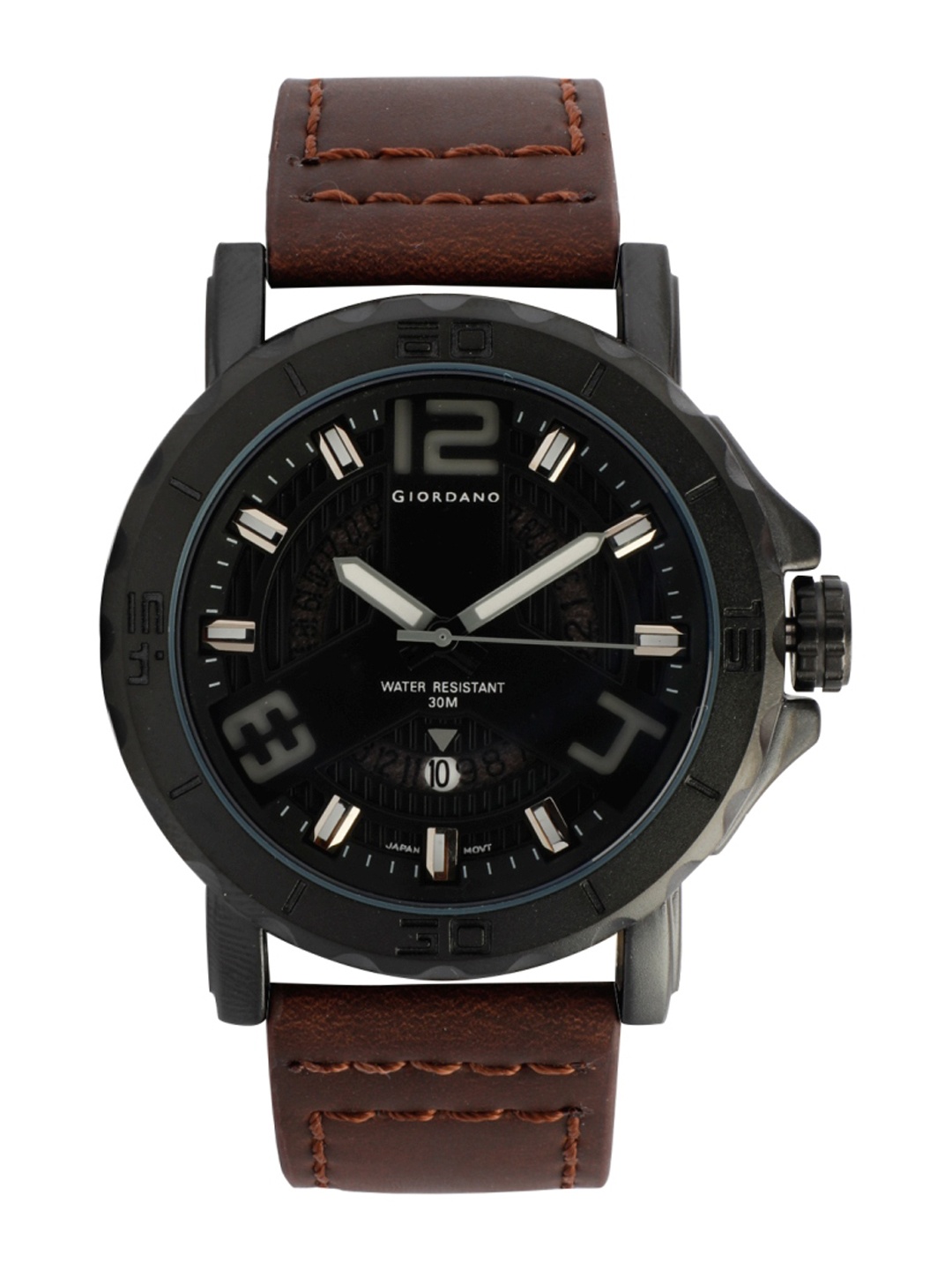 

GIORDANO Men Black Analogue Watch