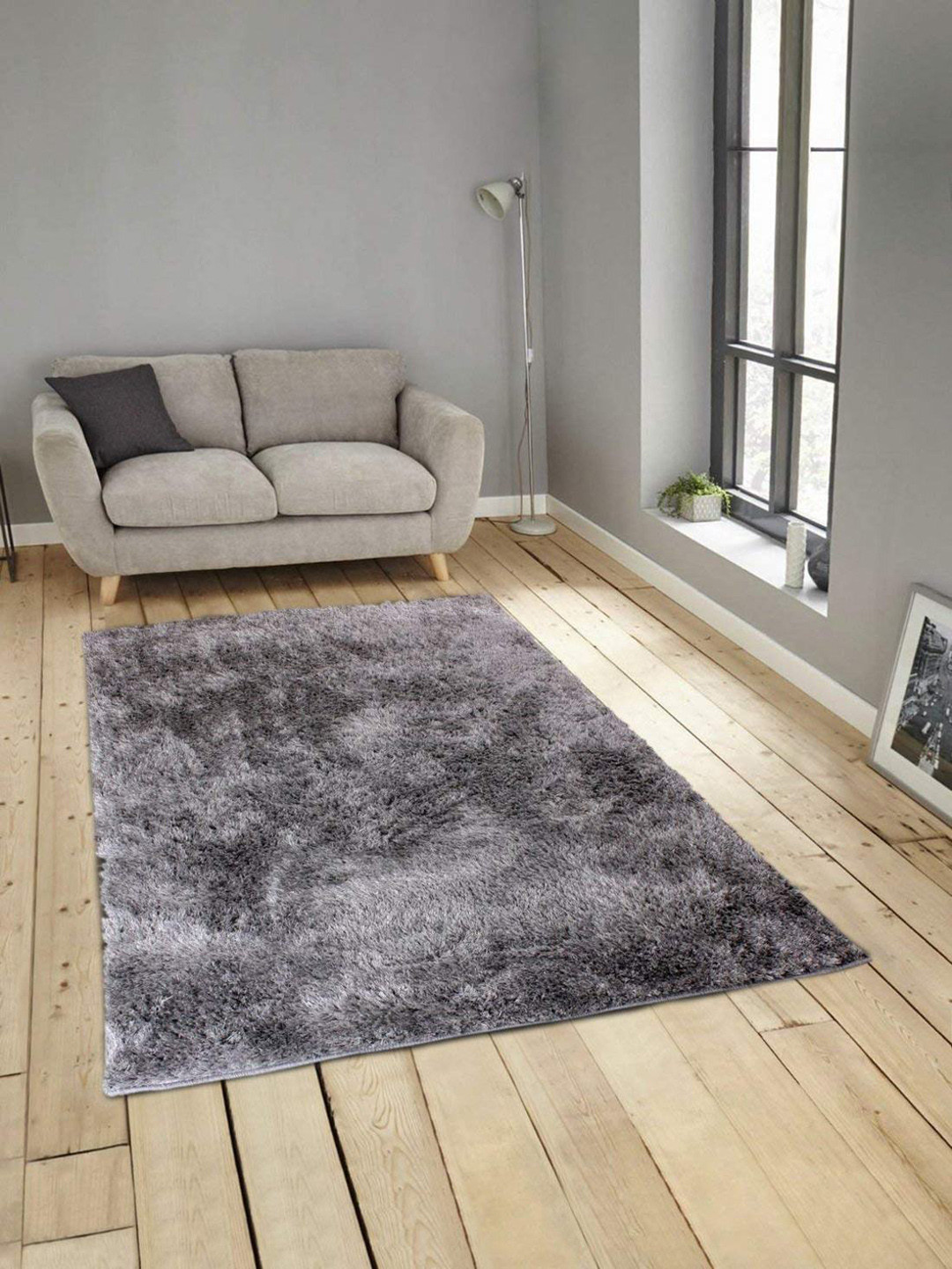 

ROMEE Grey Solid Carpet