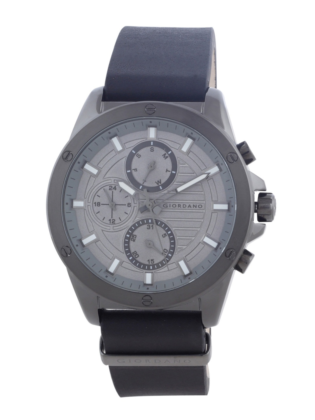 

GIORDANO Men Grey Analogue Watch