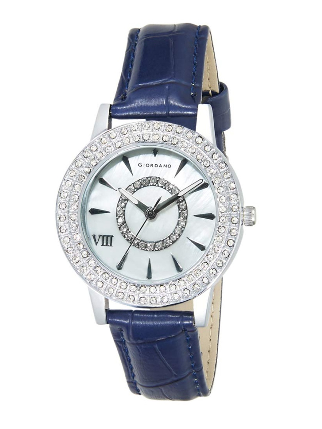 GIORDANO Women Silver-Toned Analogue Watch