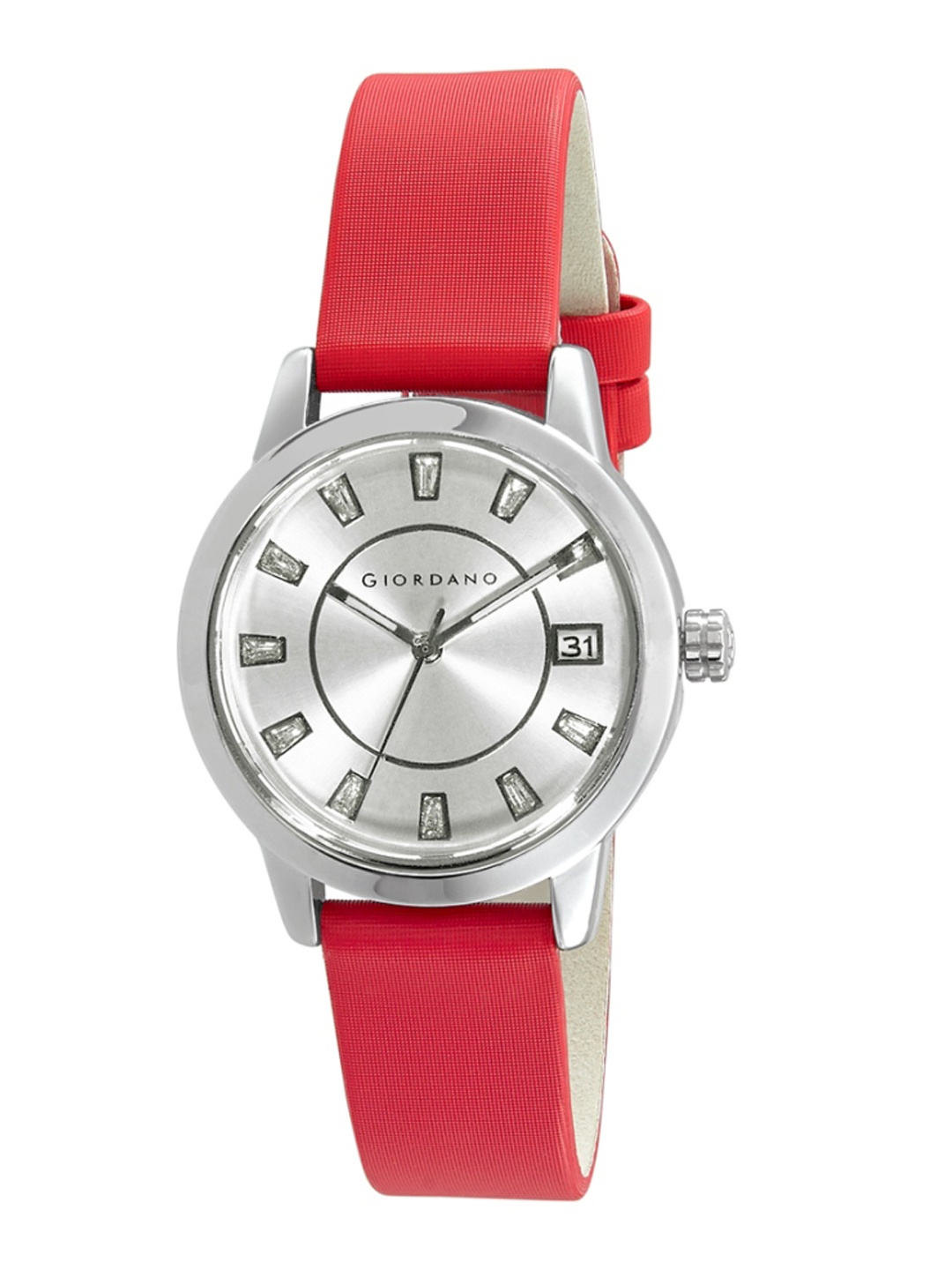 

GIORDANO Women Silver-Toned Analogue Watch