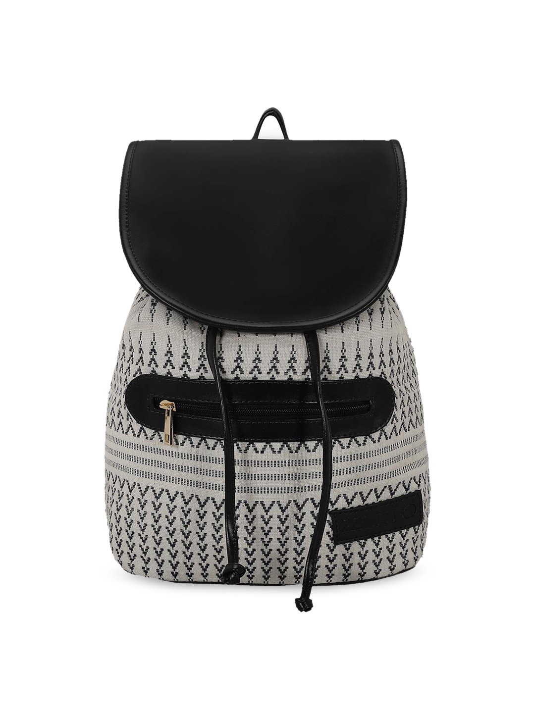 

KLEIO Women Jacquard Lightweight Backpack, Black