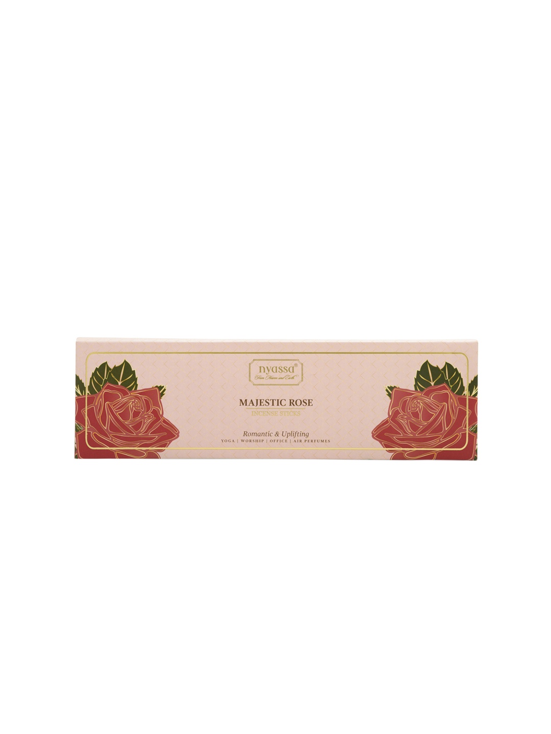 Nyassa Majestic Rose Incense Sticks, Tan