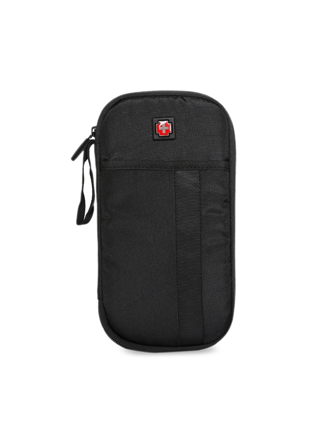 

SWISS BRAND Opfikon Unisex Black Passport Cases Travel Accessory