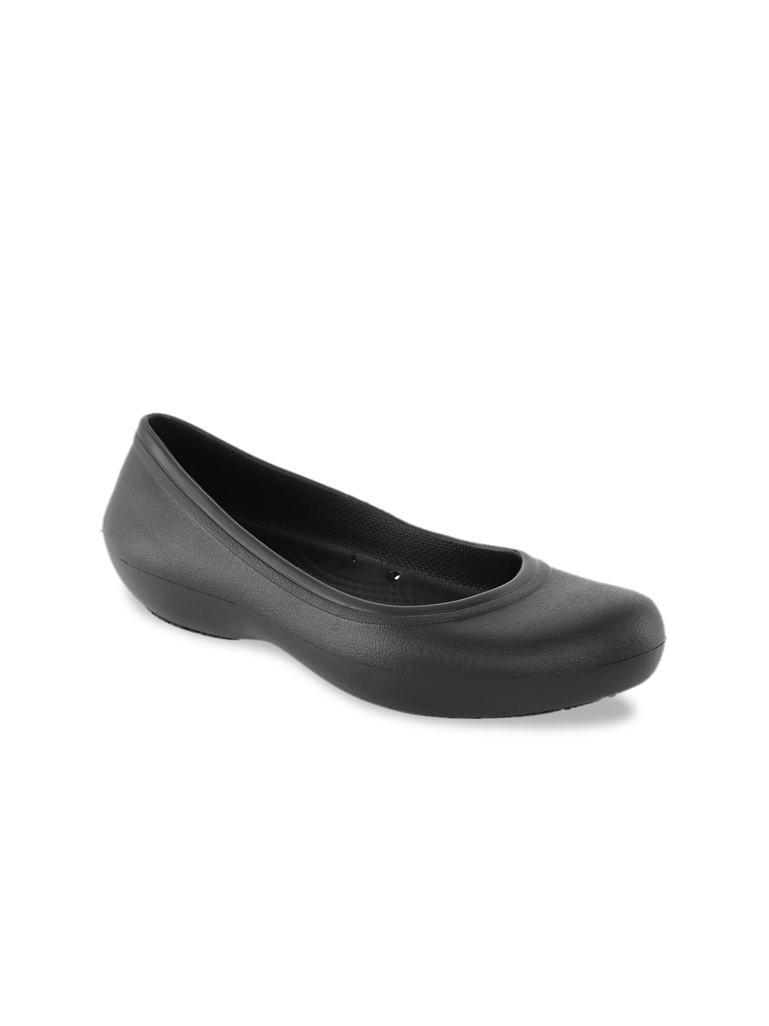 

Crocs @Work Women Black Solid Ballerinas