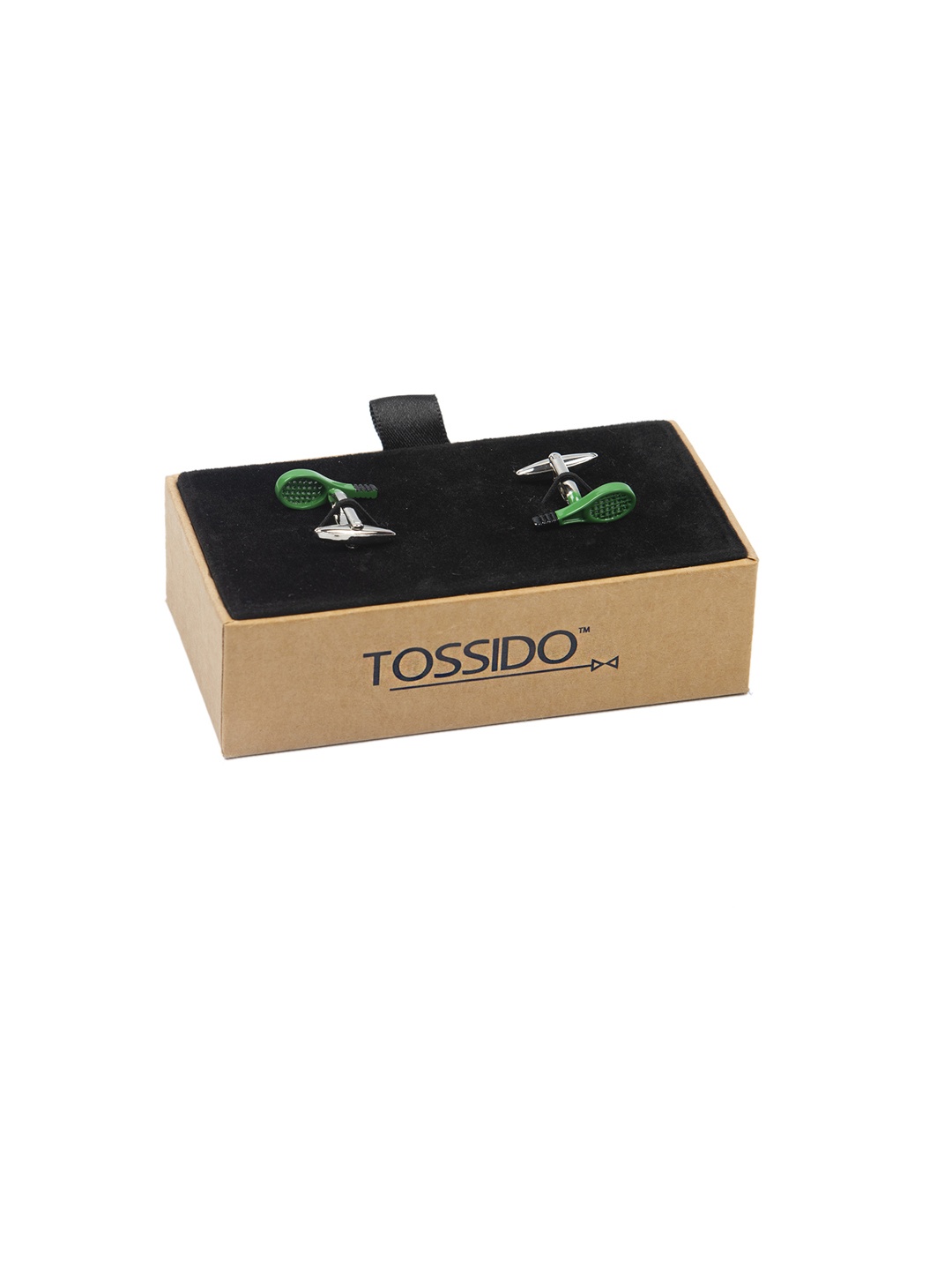 

Tossido Green Quirky Cufflinks