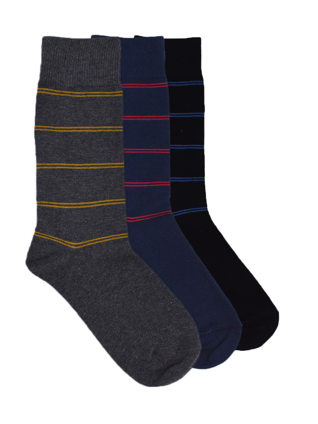 

Balenzia Men Pack of 3 Patterned Socks, Multi