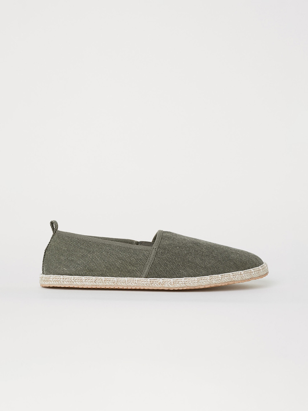 

H&M Men Green Textured Espadrilles