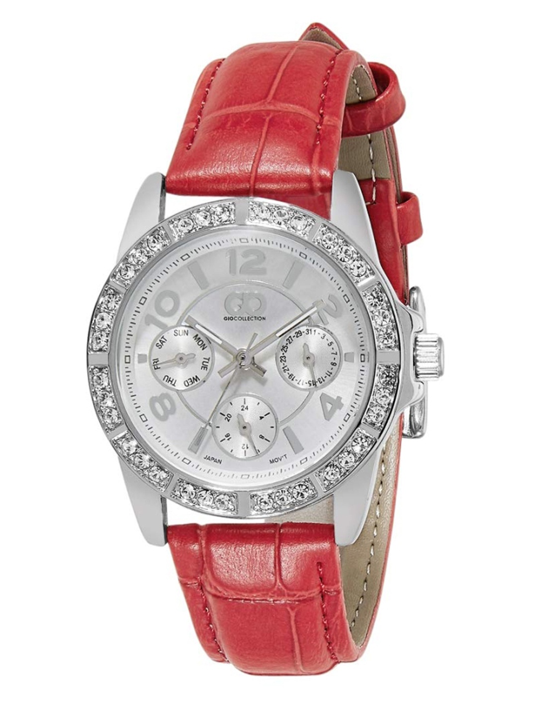 

GIO COLLECTION Women Silver-Toned Analogue Watch G0062-02X