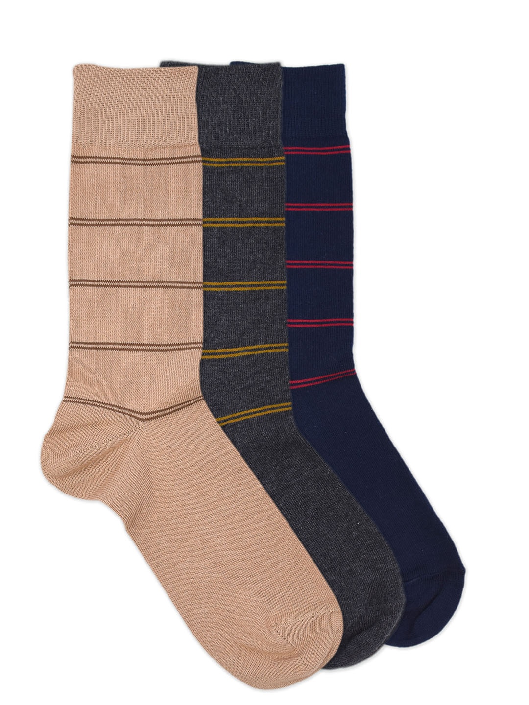 

Balenzia Men Pack of 3 Patterned Socks, Multi