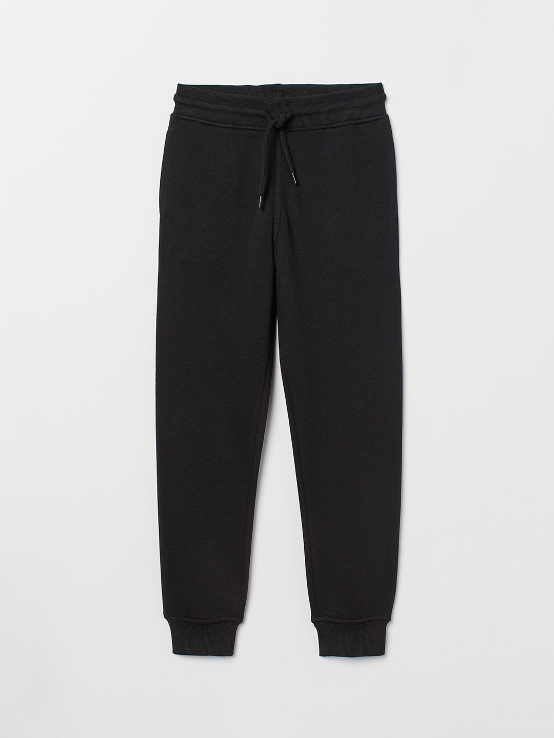 

H&M Boys Black Cotton-Blend Joggers