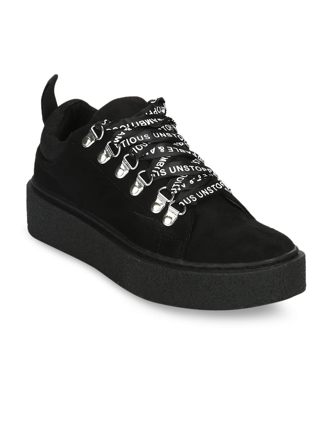 

Truffle Collection Women Black Sneakers