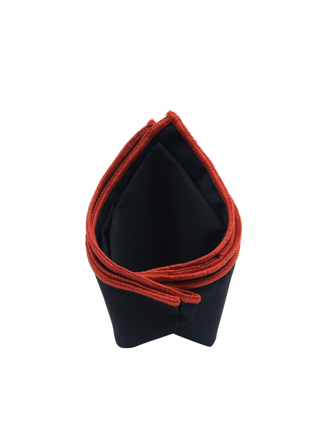 

Tossido Men Black Solid Pocket Square