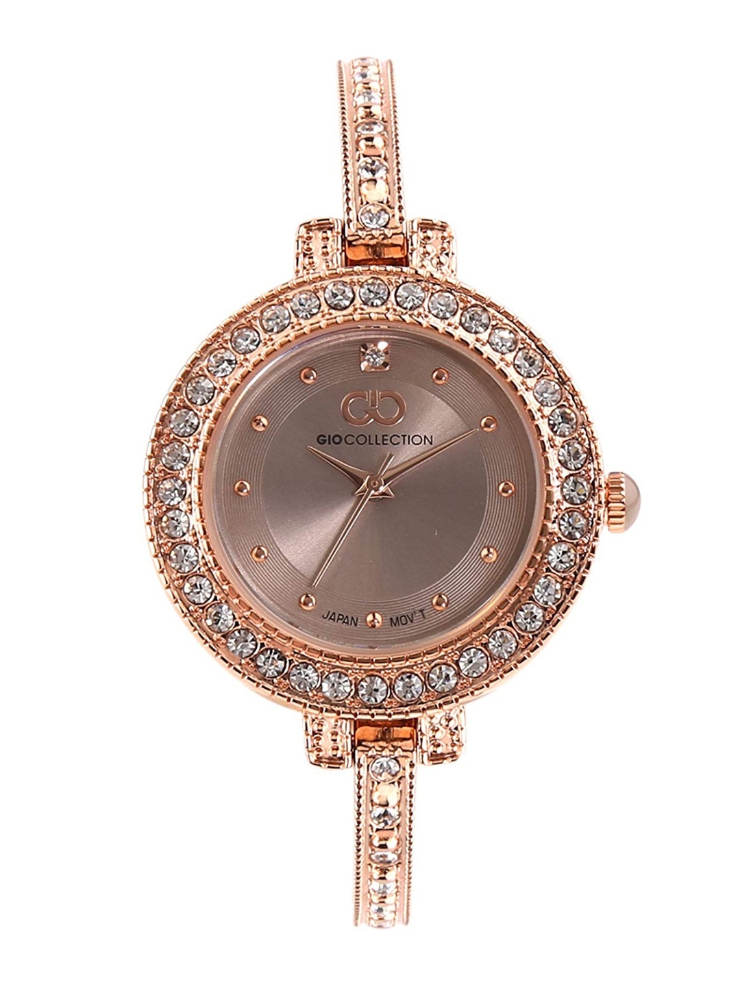 

GIO COLLECTION Women Copper-Toned Analogue Watch