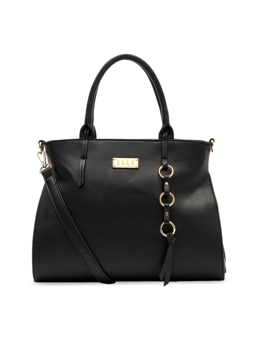 

ELLE Women Black Solid Shoulder Bag
