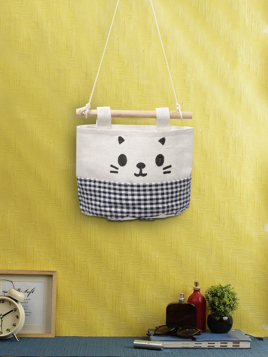 

Cortina Multicoloured Printed Fabric Handbag Organiser, Multi