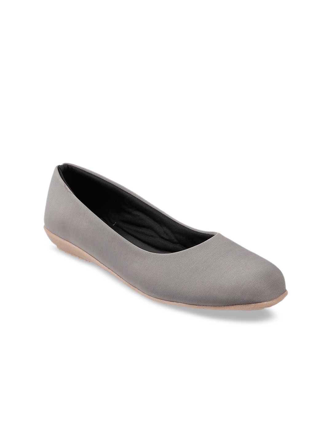 

WALKWAY by Metro Women Grey Solid Ballerinas