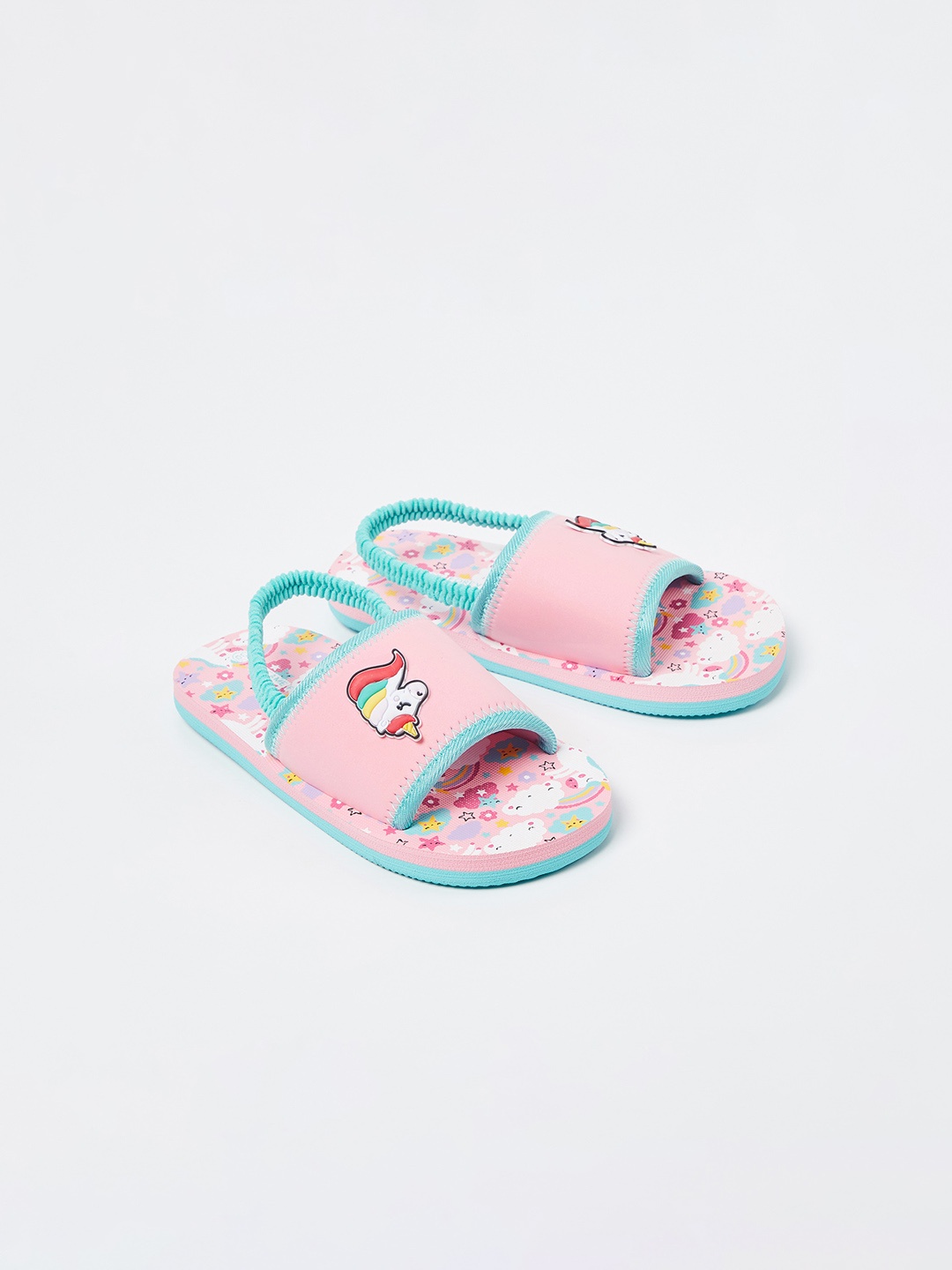 

Fame Forever by Lifestyle Girls Pink Solid Sliders