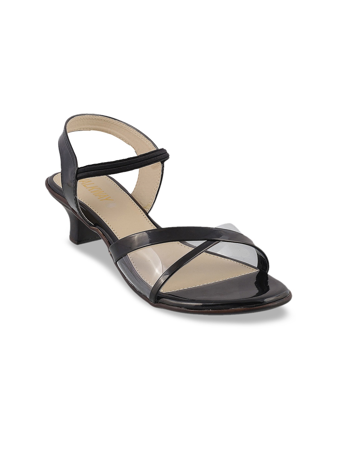 WALKWAY by Metro Women Black Solid Heels