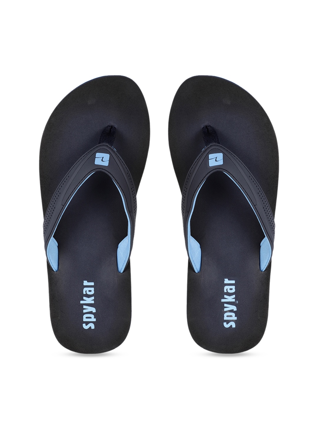 

SPYKAR Men Navy Blue Solid Thong Flip-Flops